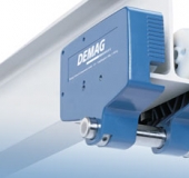 Demag chain hoist with suspended car