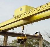 Electromagnetic crane