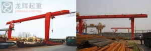 L electric hoist gantry crane